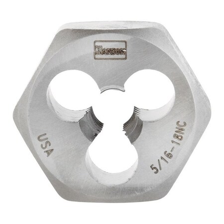 Irwin Irwin Hanson High Carbon Steel SAE Hexagon Die 5/16 in. 1 pc 9427